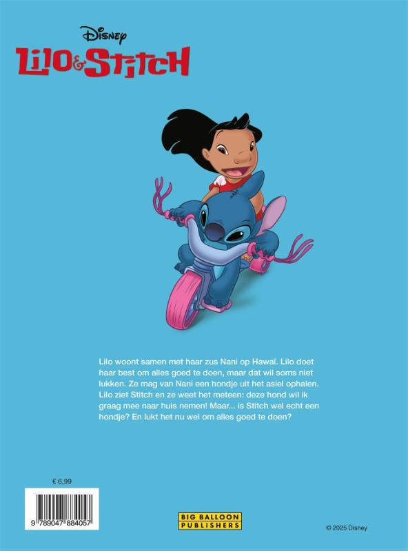 Achterkant van Lilo & Stitch Filmstrip