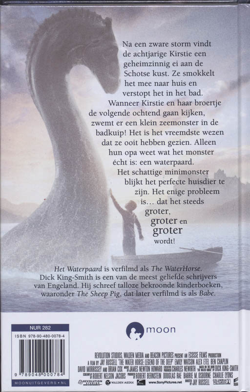 Achterkant van Het waterpaard