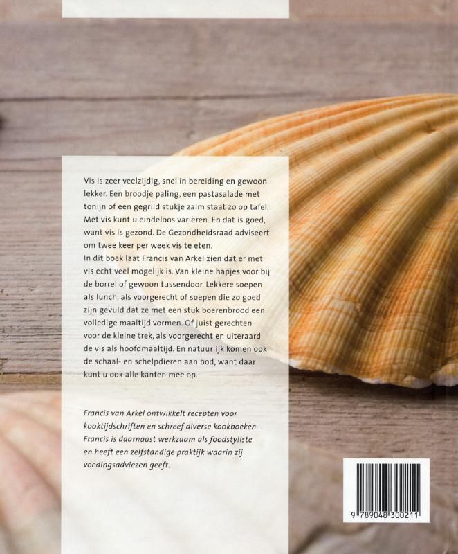 Achterkant van Vis & schelpdieren