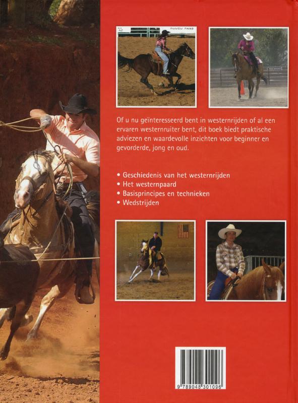 Achterkant van Westernrijden