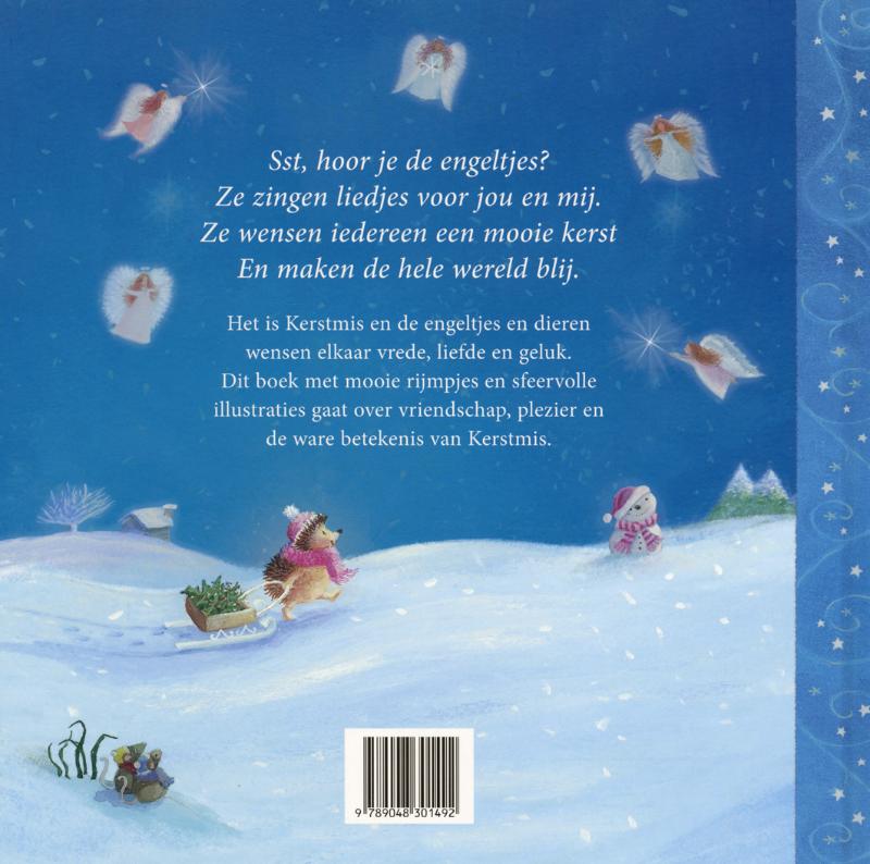 Achterkant van De kerstengeltjes