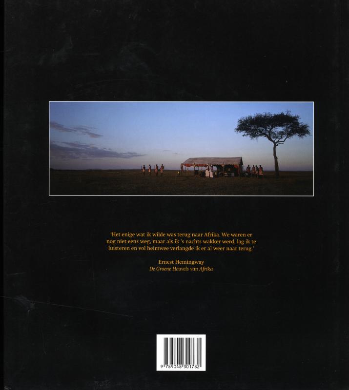 Achterkant van Safari in Afrika