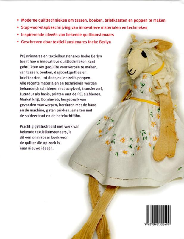 Achterkant van Moderne quilttechnieken