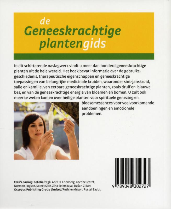 Achterkant van Geneeskrachtige plantengids