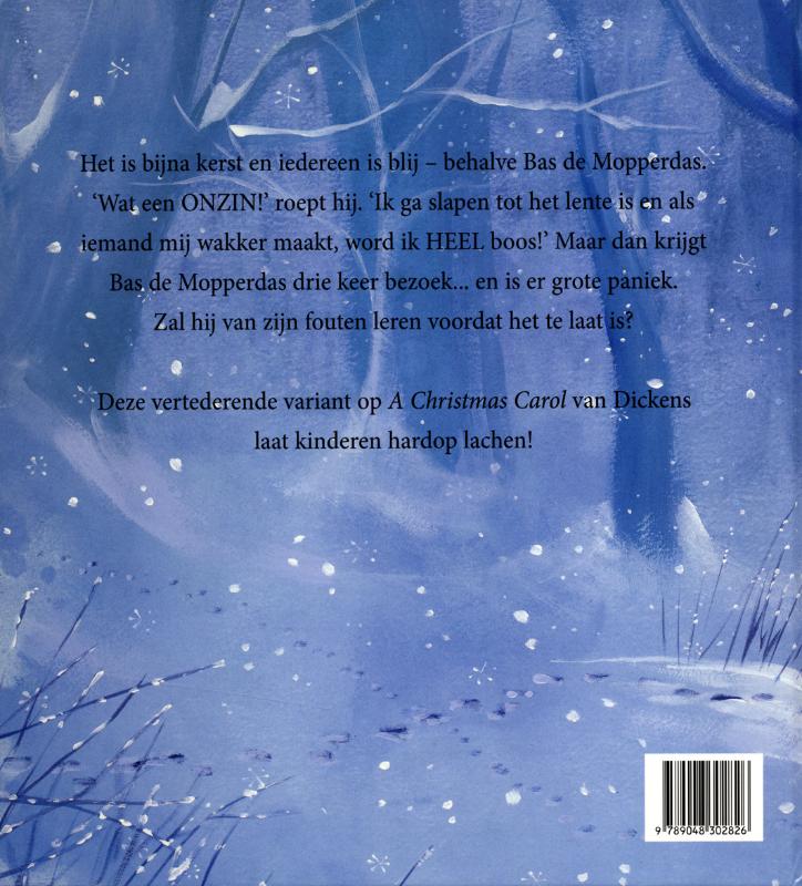 Achterkant van Kerst met Bas de Mopperdas