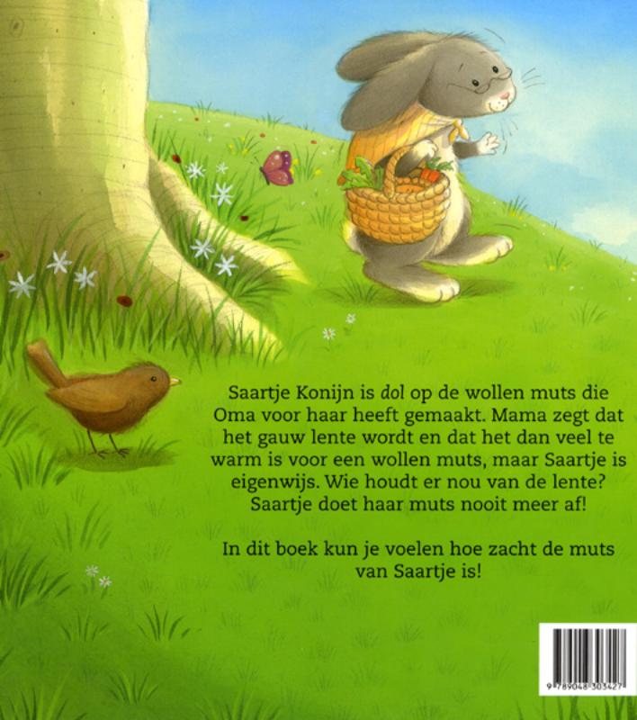 Achterkant van Eigenwijs konijntje!