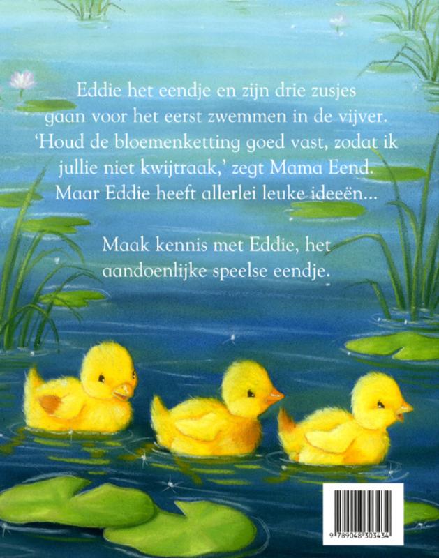 Achterkant van Waar is Eddie?