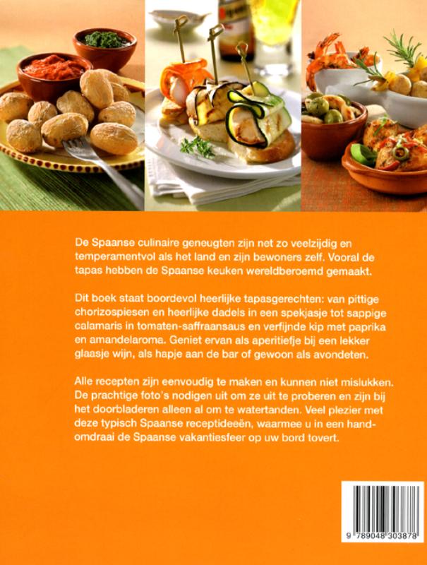 Achterkant van Het grote tapasboek