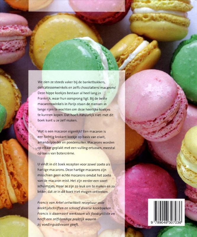 Achterkant van Macarons