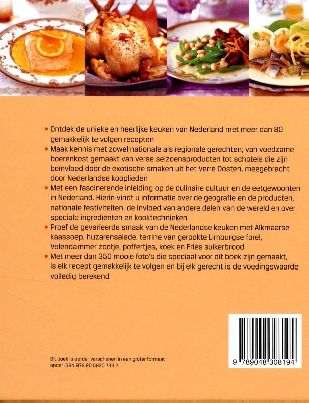 Achterkant van De Nederlandse keuken