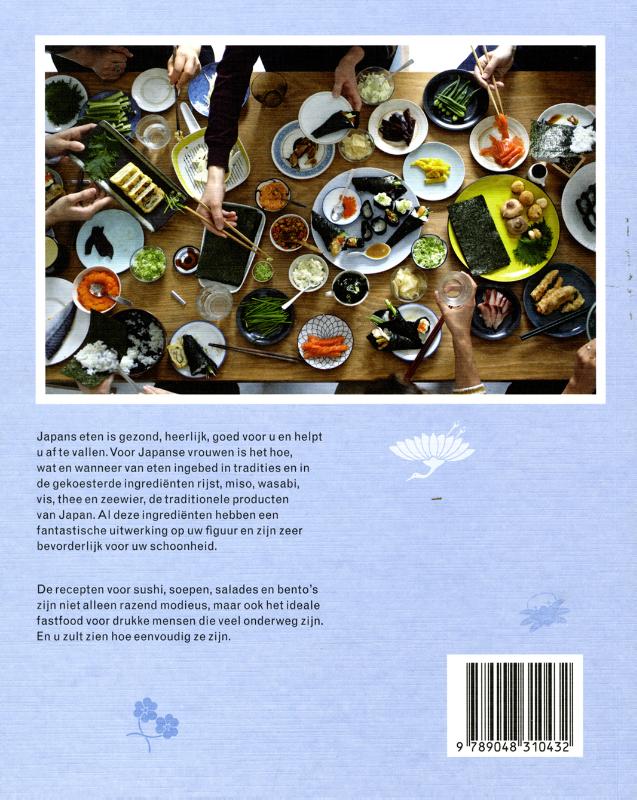 Achterkant van Sushi slim