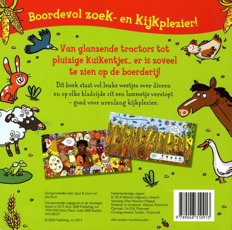 Achterkant van Op de boerderij
