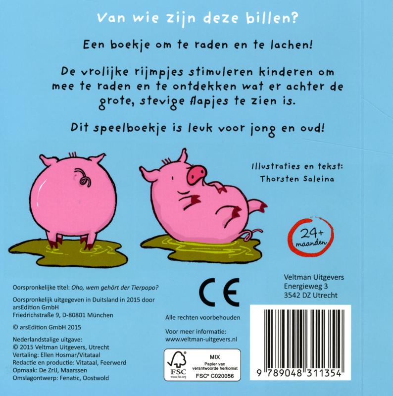 Achterkant van Van wie zijn deze billen?