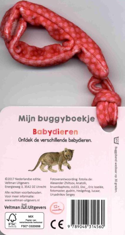 Achterkant van Babydieren