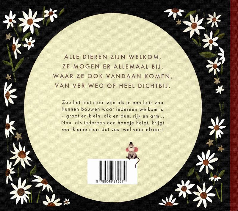Achterkant van Iedereen is welkom