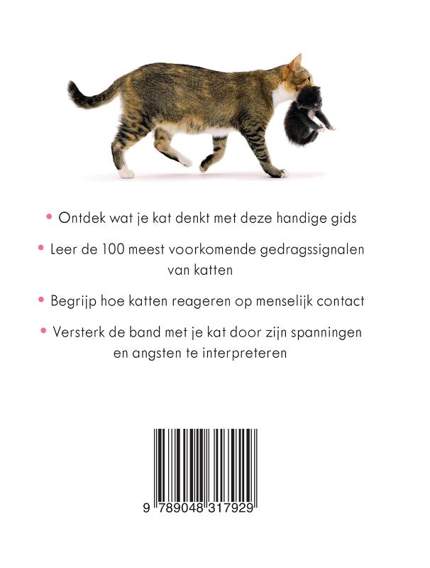 Achterkant van Katten lichaamstaalgids