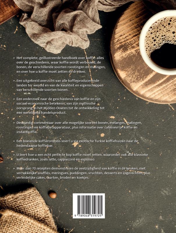 Achterkant van Koffie