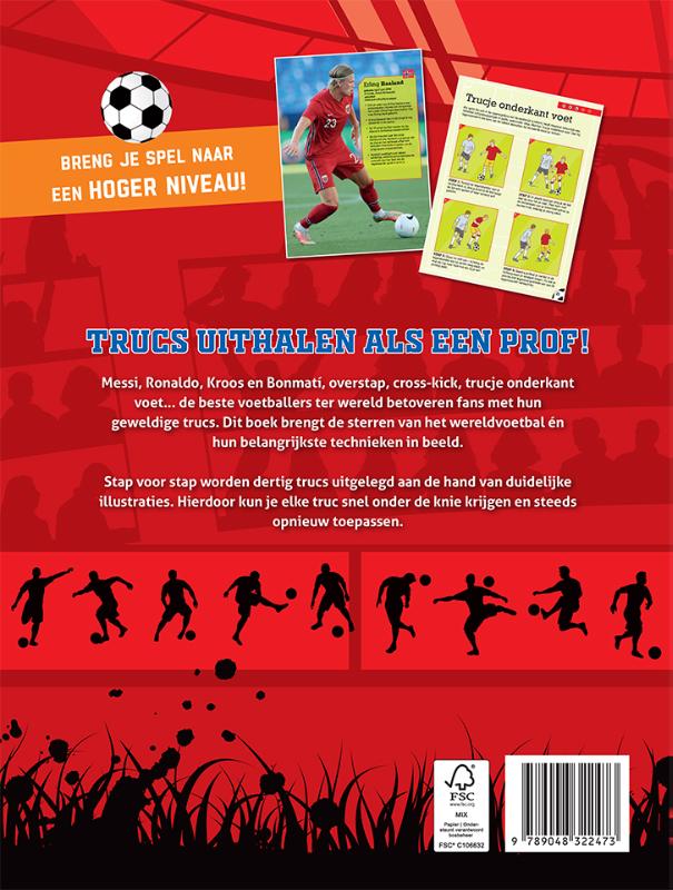 Achterkant van De beste voetbaltrucs
