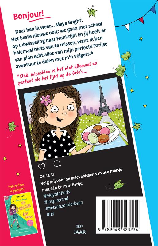 Achterkant van Hoe je Parijs kunt ontdekken met één been
