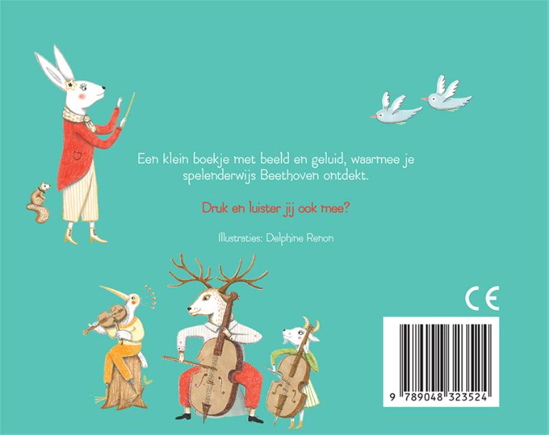 Achterkant van Mijn eerste klassieke-muziekboek - Beethoven
