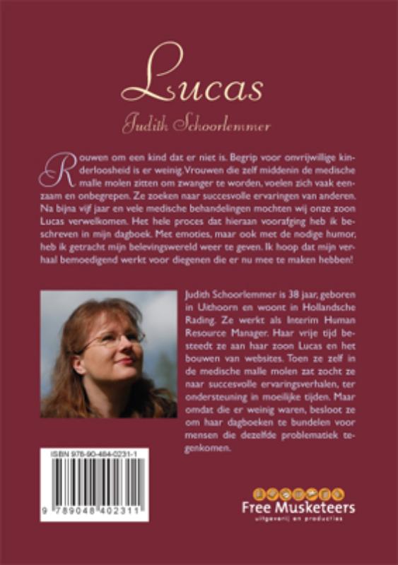 Achterkant van Lucas