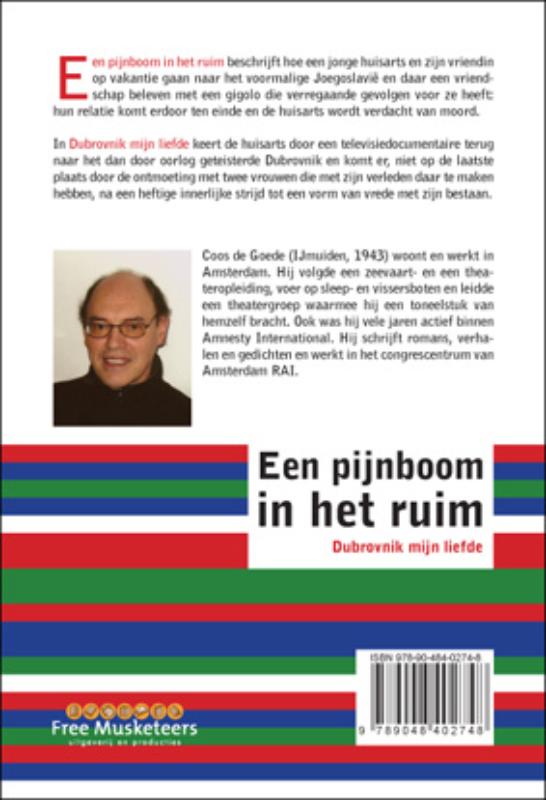 Achterkant van Een pijnboom in het ruim