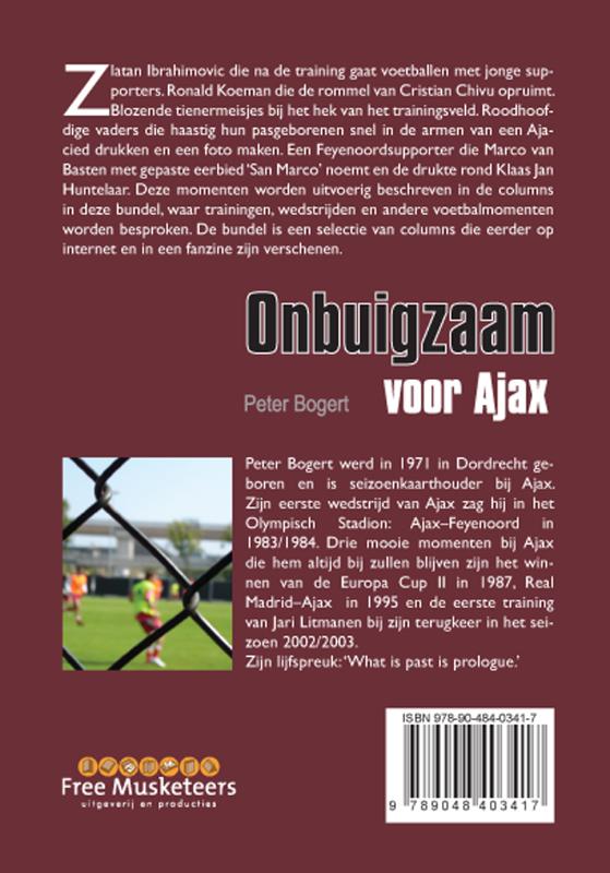 Achterkant van Onbuigzaam voor Ajax
