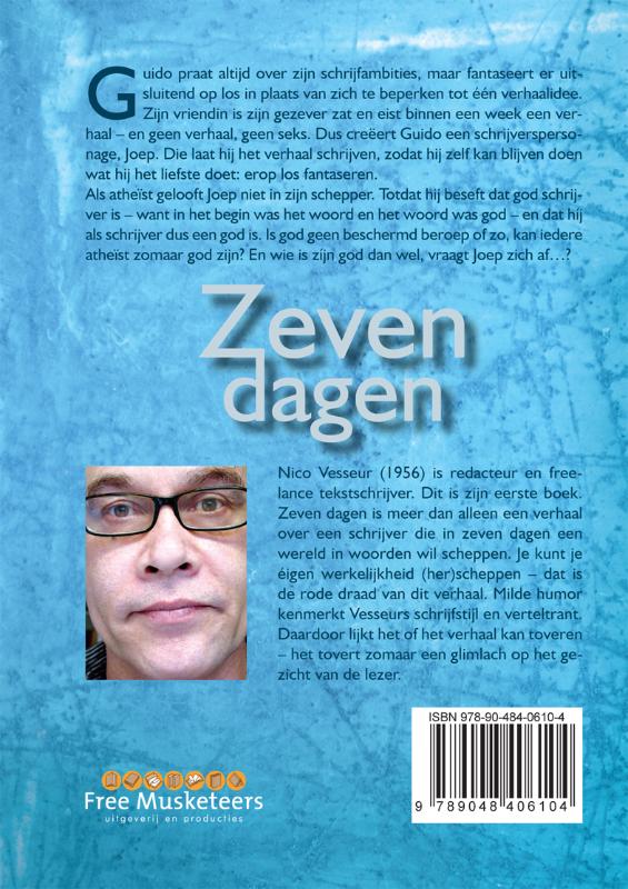Achterkant van Zeven dagen