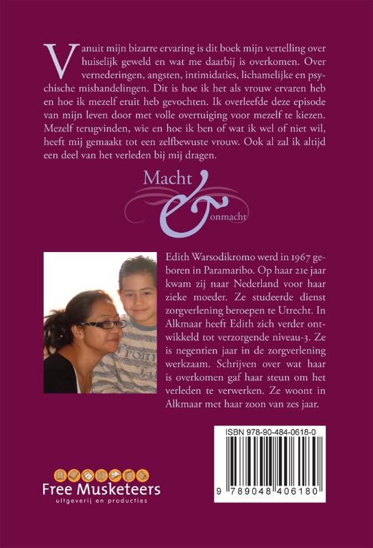 Achterkant van Macht & onmacht