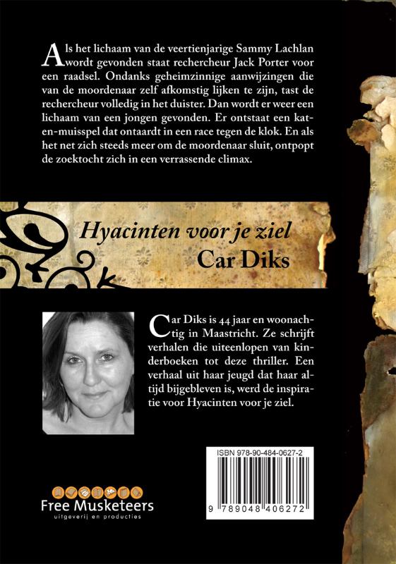 Achterkant van Hyacinten voor je ziel
