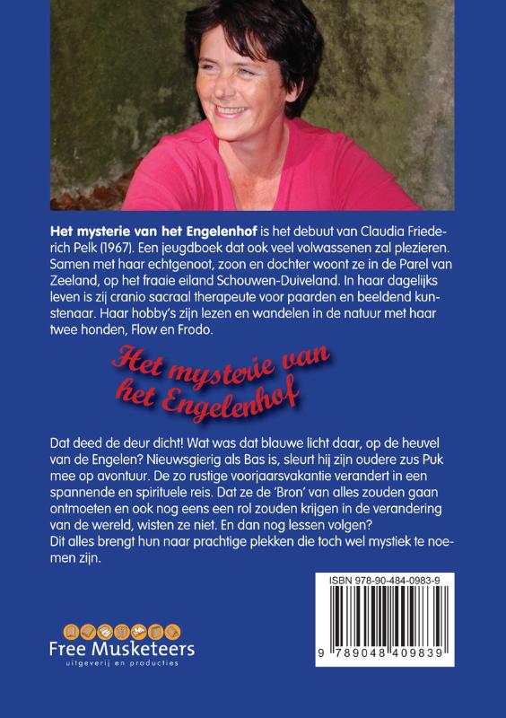 Achterkant van Het mysterie van het Engelenhof