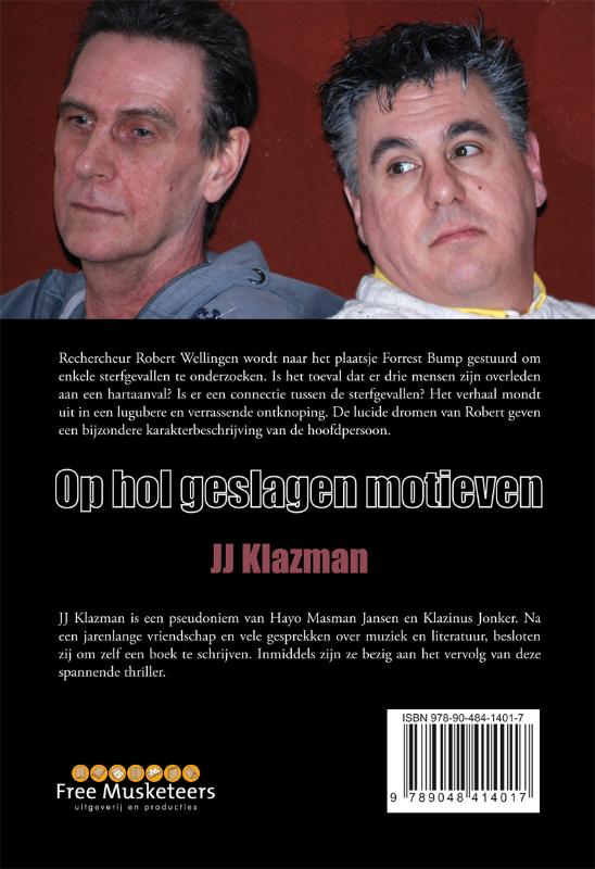 Achterkant van Op hol geslagen motieven