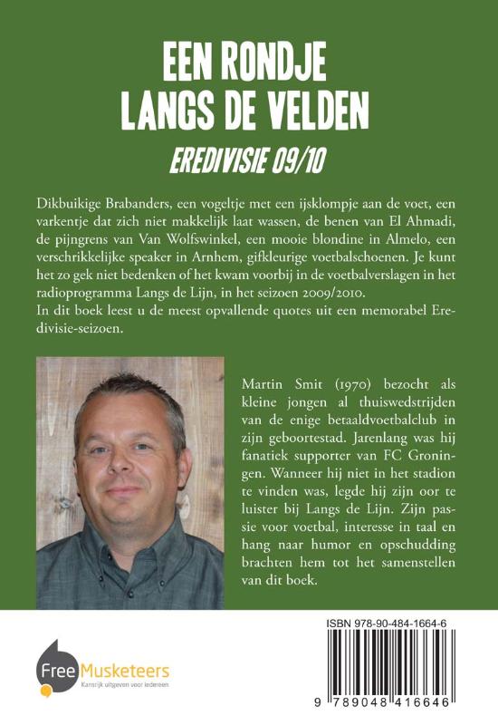 Achterkant van Een rondje langs de velden, Eredivisie 09/10