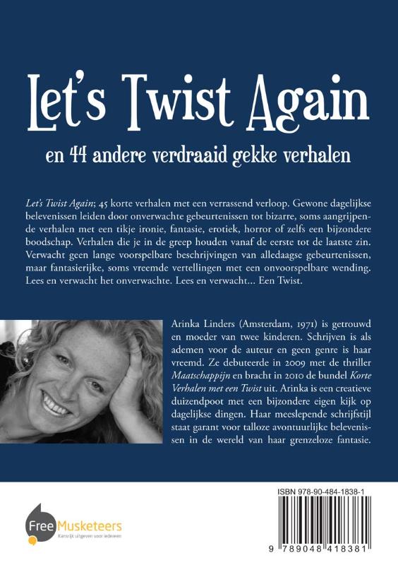 Achterkant van Let's Twist Again