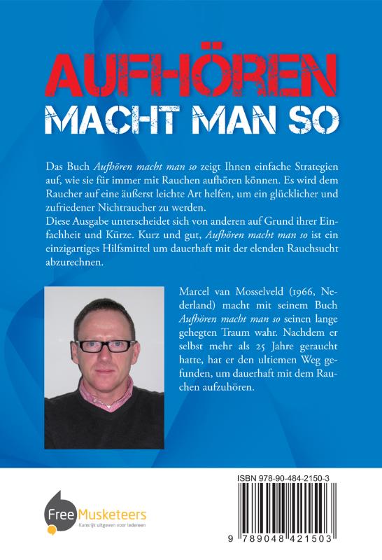Achterkant van Aufhören macht man so