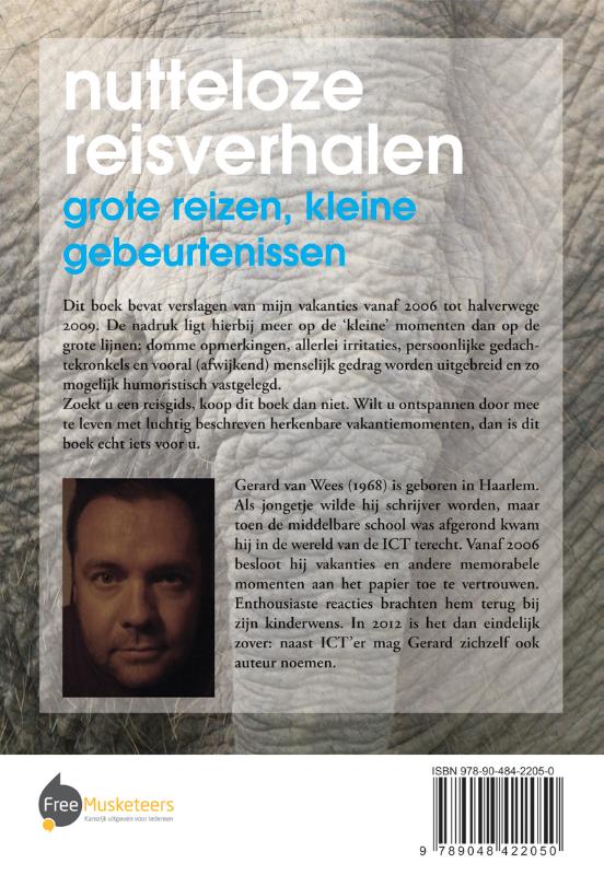 Achterkant van Nutteloze reisverhalen