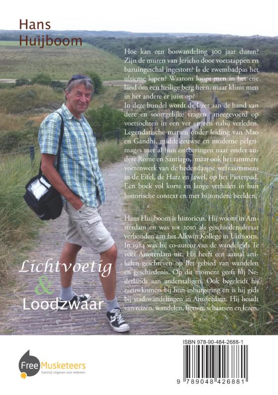 Achterkant van Lichtvoetig en loodzwaar