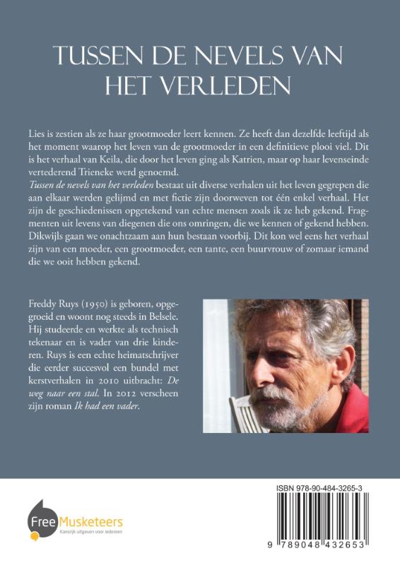 Achterkant van Tussen de nevels van het verleden
