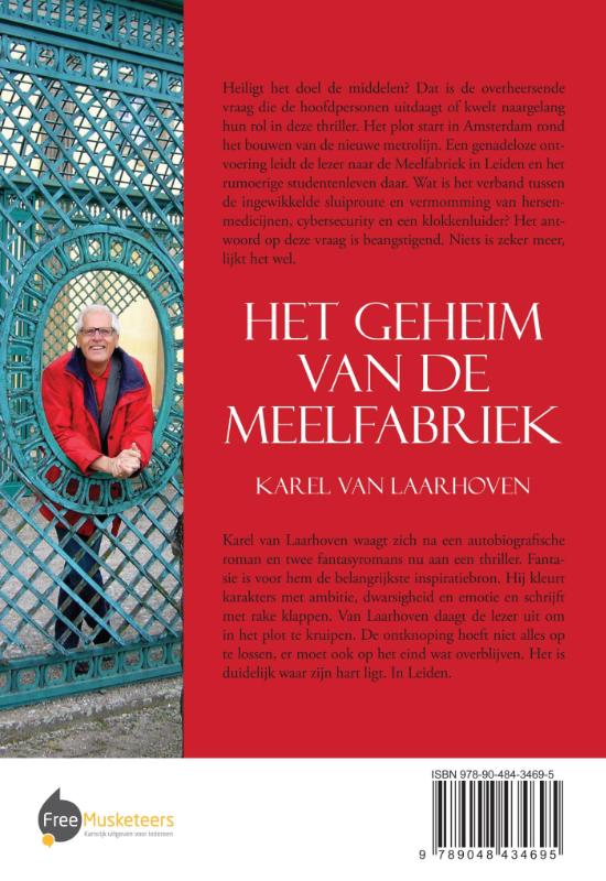 Achterkant van Het geheim van de meelfabriek