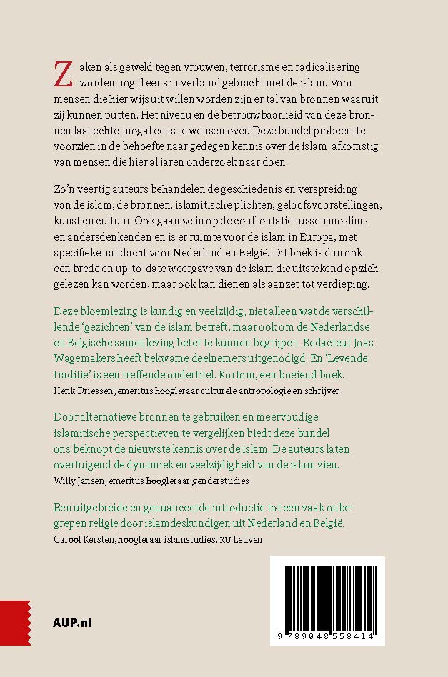 Achterkant van Inleiding tot de islam