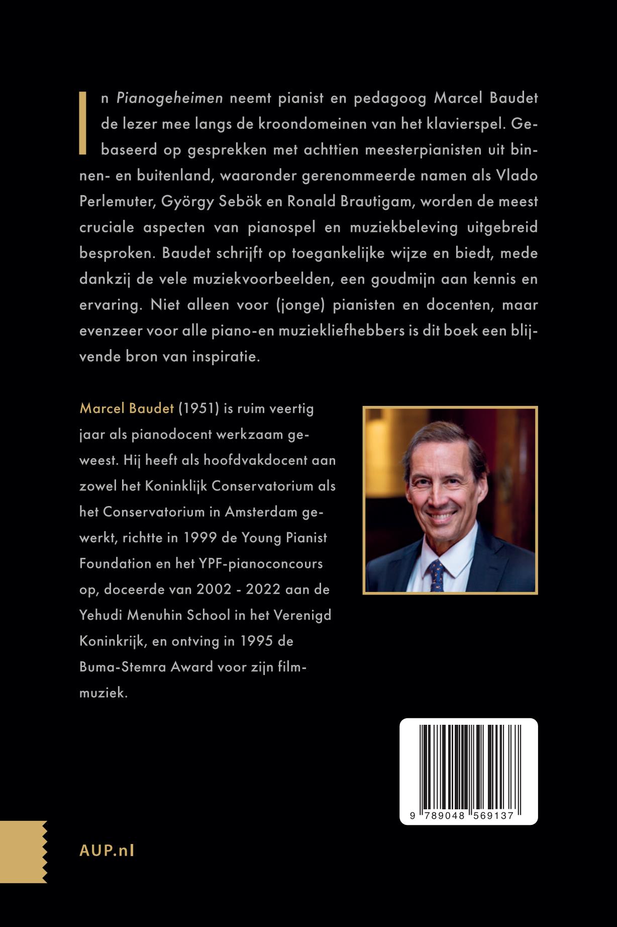 Achterkant van Pianogeheimen