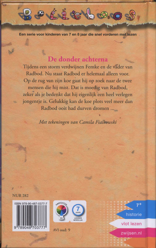 Achterkant van De donder achterna