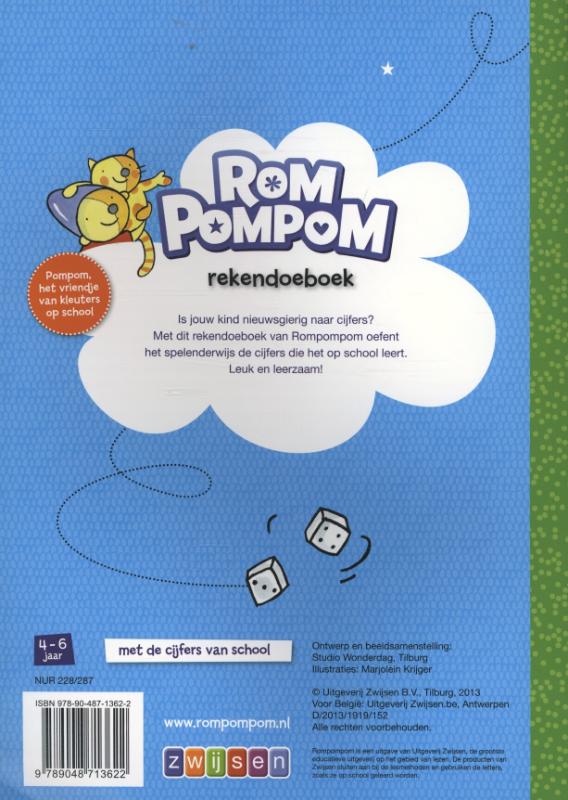 Achterkant van Rekendoeboek