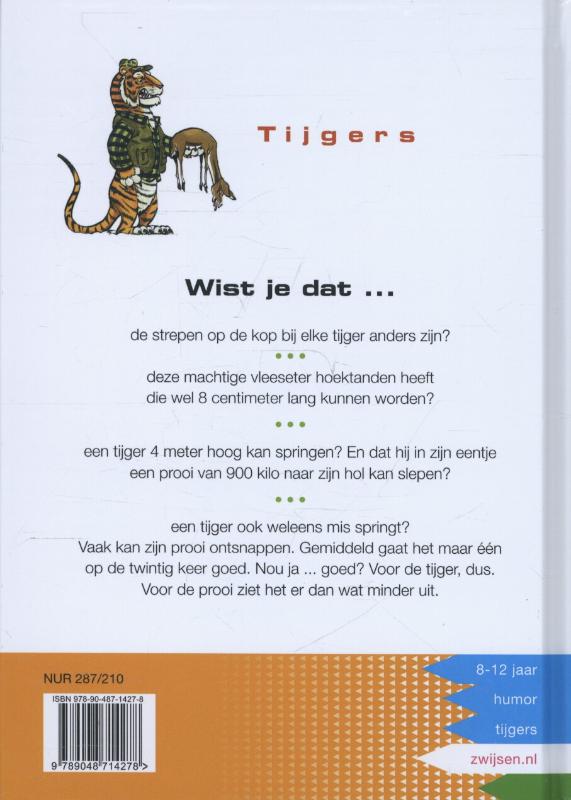 Achterkant van Tijgers