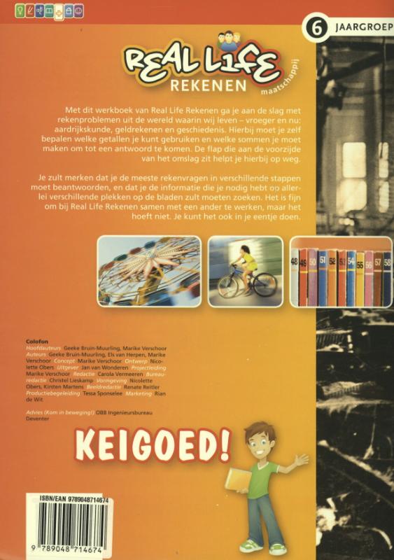 Achterkant van werkboek