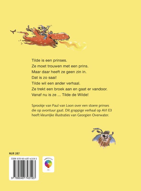 Achterkant van Tilde de Wilde