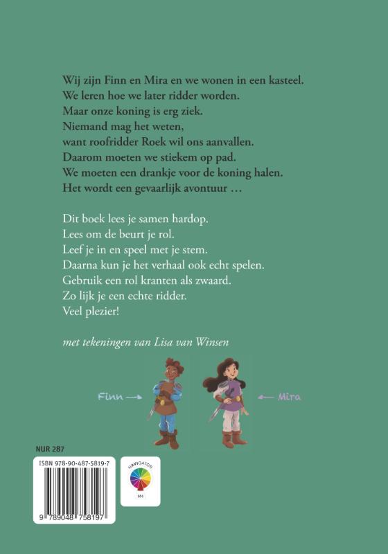 Achterkant van Ridders met een missie