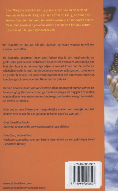 Achterkant van De essentie