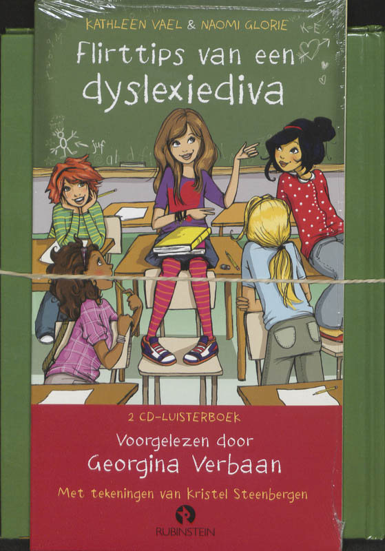 Achterkant van Flirttips van een dyslexiediva