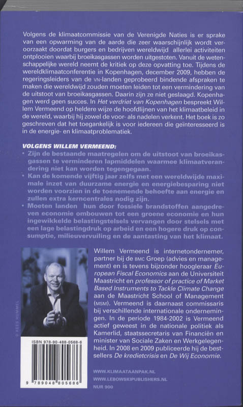 Achterkant van Het verdriet van Kopenhagen
